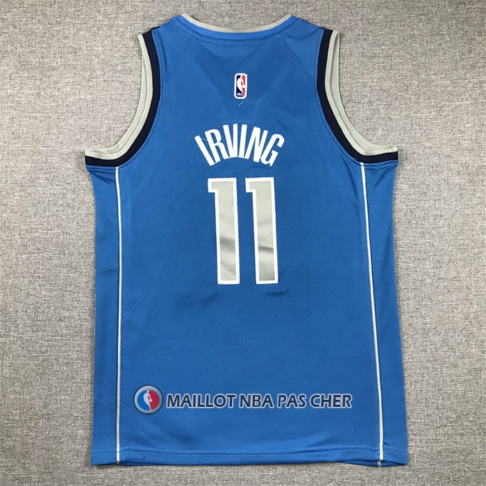 Maillot Enfant Dallas Mavericks Kyrie Irving NO 11 Icon 2022-23 Bleu